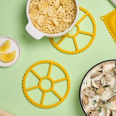 WAGENSTEIGER 義大利麵螺旋麵造型矽膠隔熱墊, 1個, 單一顏色