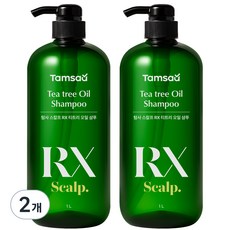 탐사 스칼프 RX 티트리오일 샴푸, 2개, 1L