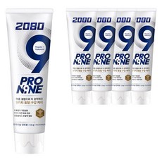 2080 Pro-Nine 原創薄荷香牙膏, 130g, 5個