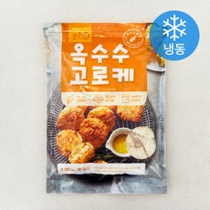굿프랜즈 옥수수 고로케 (냉동), 1.05kg, 1개