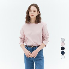 Mind Bridge 女士基本款圓領長袖上衣 MYTS02C1