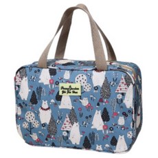 藍綠色防水沐浴袋藍熊, 1個, 藍色白熊