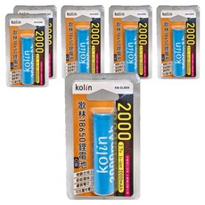 Kolin 歌林 2000豪安鋰電池KB-DLB09, 6入