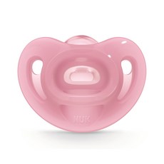 누크 센서티브 노리개젖꼭지, S1(0~6개월), 핑크, 1개