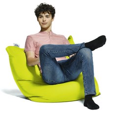 요기보 줄라 미니 스탠다드 1인 좌식 빈백 소파, 그라스