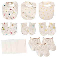 withorganic 四季新生兒用品12件組