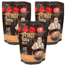 Sikjajae Wang 辣雞絲湯, 500g, 3個