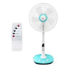 대웅모닝컴 DC모터 발터치 리모컨선풍기, DWF-7203WS