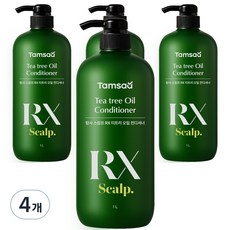 탐사 스칼프 RX 티트리오일 컨디셔너, 4개, 1L