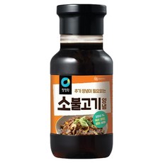 청정원 명가 소불고기 양념, 280g, 1개