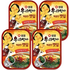 Sempio 膳府 我們媽媽 辣味芝麻葉, 70g, 4個