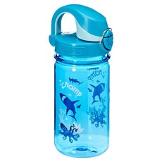 Nalgene Sustain系列 OTF兒童水壺, 鯊魚 藍色, 375ml, 1個