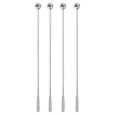 GOODLIVING 不鏽鋼簡約攪拌棒, 單一顏色, 4個