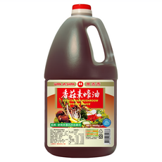 萬家香 香菇素蠔油 以黃豆和小麥釀造 搭配埔里香菇 歐盟進口澱粉與酵母粉 葷素皆宜調味醬 不添加人工調味劑 非基因改造黃豆, 4.4kg, 1桶