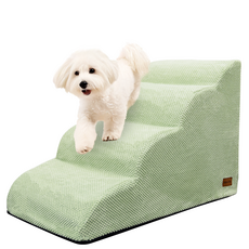 Allmio Pet 雲朵布藝狗狗階梯, 蘋果綠, 1個