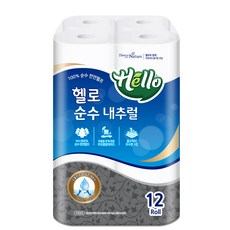 Hello Products 捲筒衛生紙, 12捲, 1袋