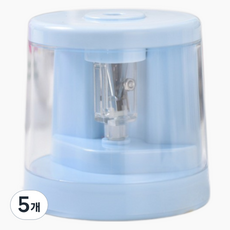 일상속반짝 자동 연필깎이, 라이트블루, 5개