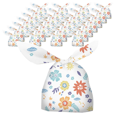 兔耳禮物袋, 彩色碎花 200個, 可愛造型禮品包裝袋