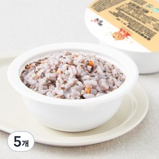 짱죽 후기 11개월부터 이유식 블루베리한우진밥, 200g, 5개, 혼합맛(블루베리/한우)