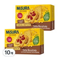 미주라 멀티그레인 곡물 비스켓, 320g, 10개
