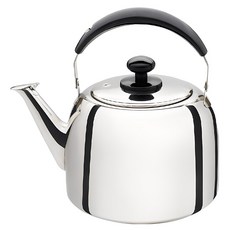 CALF 牛頭牌家族 百福樂笛音壺，SUS304不銹鋼材質，多功能泡茶煮水冷水壺, 5L, 1個, 不鏽鋼色