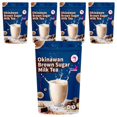 BOBA CHiC 徐可波 沖繩黑糖奶茶，炭香黑糖風味，台灣紅茶，453g, 1包, 5包