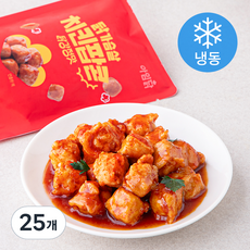 아임닭 닭가슴살 치킨팝콘 닭강정맛 (냉동), 100g, 25개