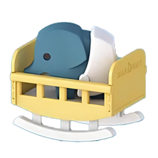 HALFTOYS 哈福玩具 動物寶寶系列 大象寶寶 ABS 塑膠玩具, 1個