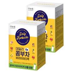 Danongwon 綜合每日康普茶, 12條, 5g, 2盒