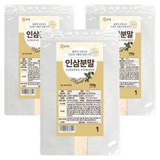윤고집 인삼분말, 100g, 3개