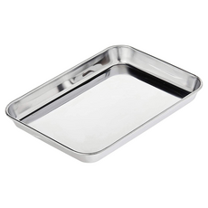 不銹鋼盤, 不鏽鋼盤, S(18.5 x 13.5 x 2cm), 1個