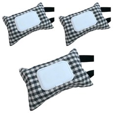 달리 연시네 濕紙巾袋 攜帶式 170 x 250 mm, 格紋黑, 3個