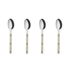 사브르 비스트로 샤이니 티스푼 15.5cm, 라이트카키, 4개