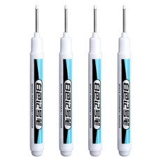 다다 유성 마카펜 화이트 0.7mm, 4개, 1색