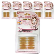 아이참 누드 베이직 단면 쌍꺼풀 테이프 120p, 스킨, 6개