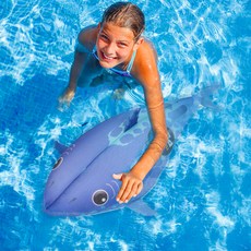 韓國 iWANNA Jim & Kids 海灘坐墊, 鯊魚, 1個