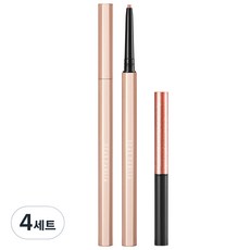 디어달리아 퍼펙트 디자이닝 아이라이너 펜슬 세트 13g, 4세트, 글리터 선셋