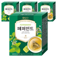 담터 페퍼민트 티백, 0.8g, 10개입, 4개