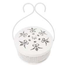 鏤空蚊香盒, 白色