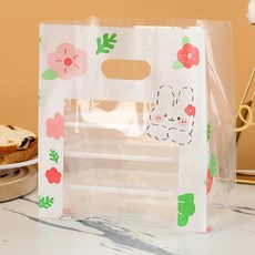 Maket Gamseong 烘焙迷你購物袋, 白色