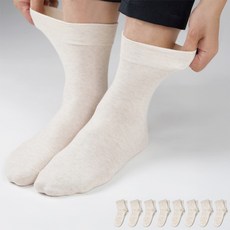 GUNYANGSSICK 男士不緊繃舒適無壓迫襪 8雙組