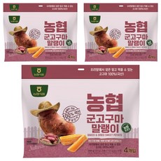 농협식품 군고구마말랭이, 200g, 3개