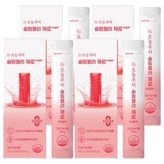 오늘부터 슬림젤리 제로슈가 다이어트 보조제 석류맛, 250g, 4개