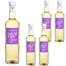 Casa Rinaldi 凱薩 白酒醋, 500ml, 100%義大利產品, 5瓶