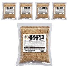 BokineMeokgeori 焙炒全芝麻, 300g, 5個