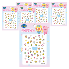 뽀로로 키즈 네일 스티커, PR07, 6개