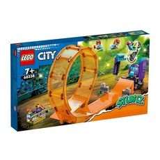LEGO #60338 城市系列 衝撞黑猩猩特技環形跑道 Smashing Chimpanzee Stunt Loop 7歲以上, 衝撞黑猩猩特技環形跑道 Smashing Chimpan, 1盒