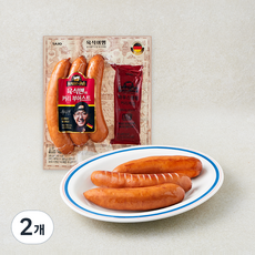 사조 하우스앤펍 커리부어스트 소시지, 345g, 2개