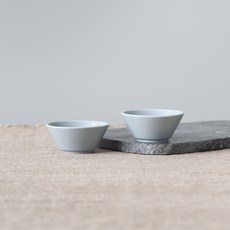 BOWLBOWL 素色醬料碗, 法國灰, 2件