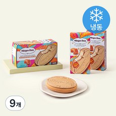 하겐다즈 크리스피 샌드위치 리치 카라멜 아이스크림 (냉동), 60ml, 3개입, 3개